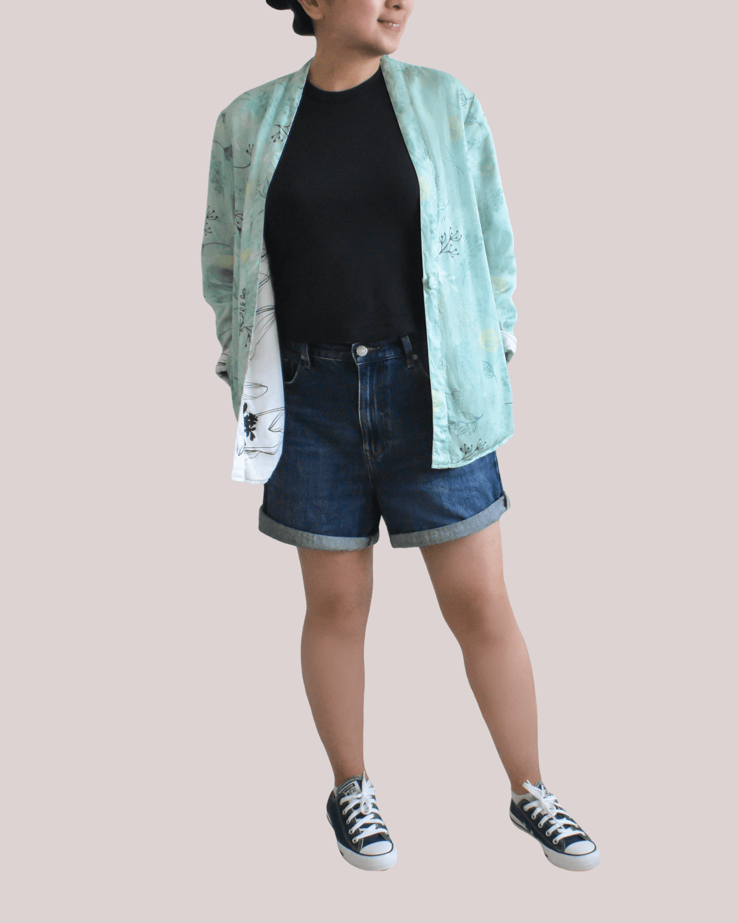 Two-Side Couture Kimono Cardigan - Anyatwo