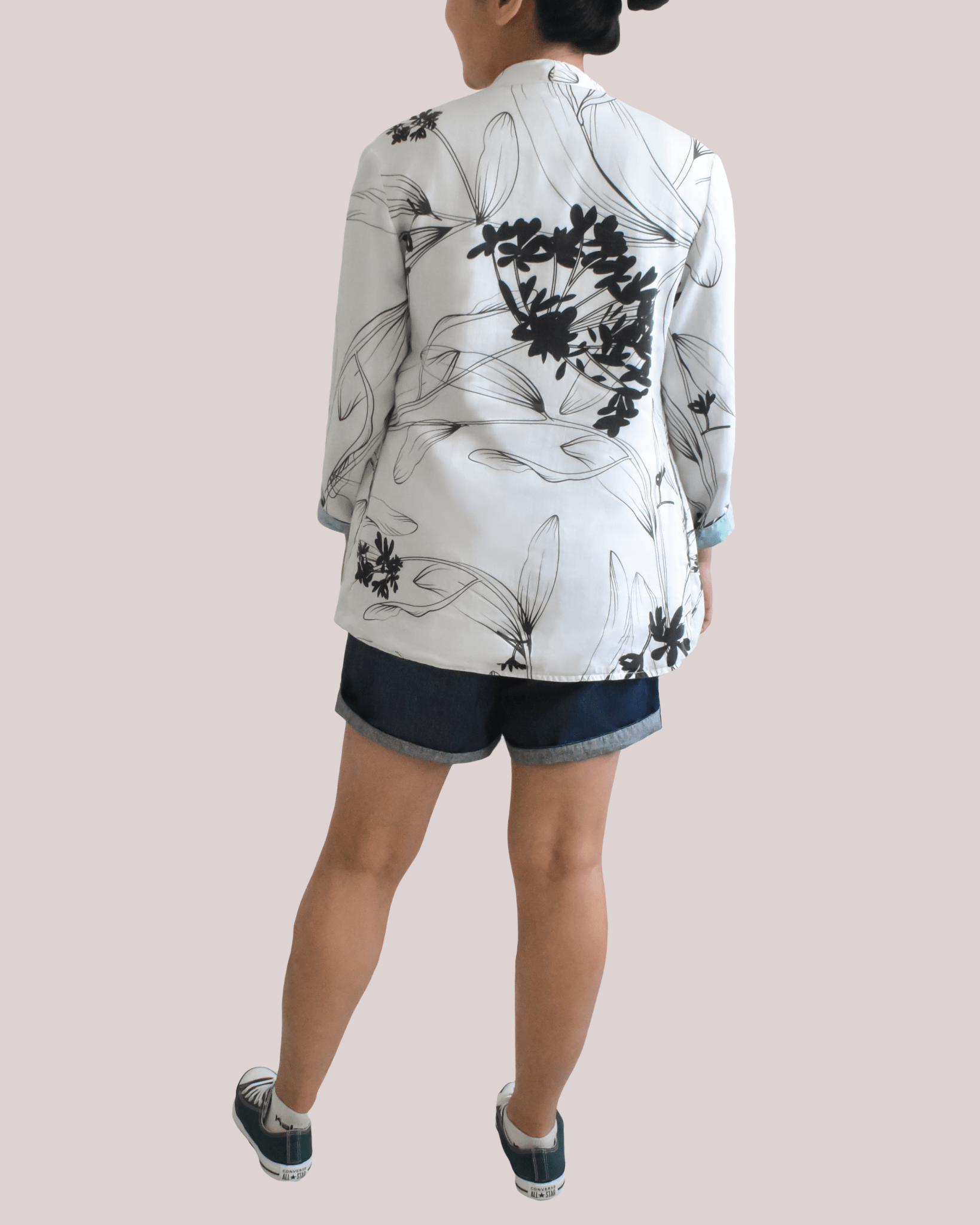 Two-Side Couture Kimono Cardigan - Anyatwo