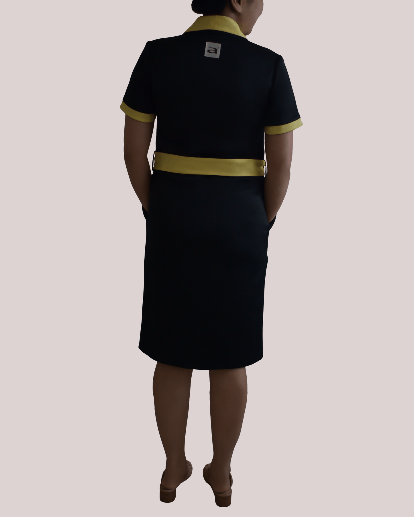 Two-Side Couture Robe Dress - Anyatwo