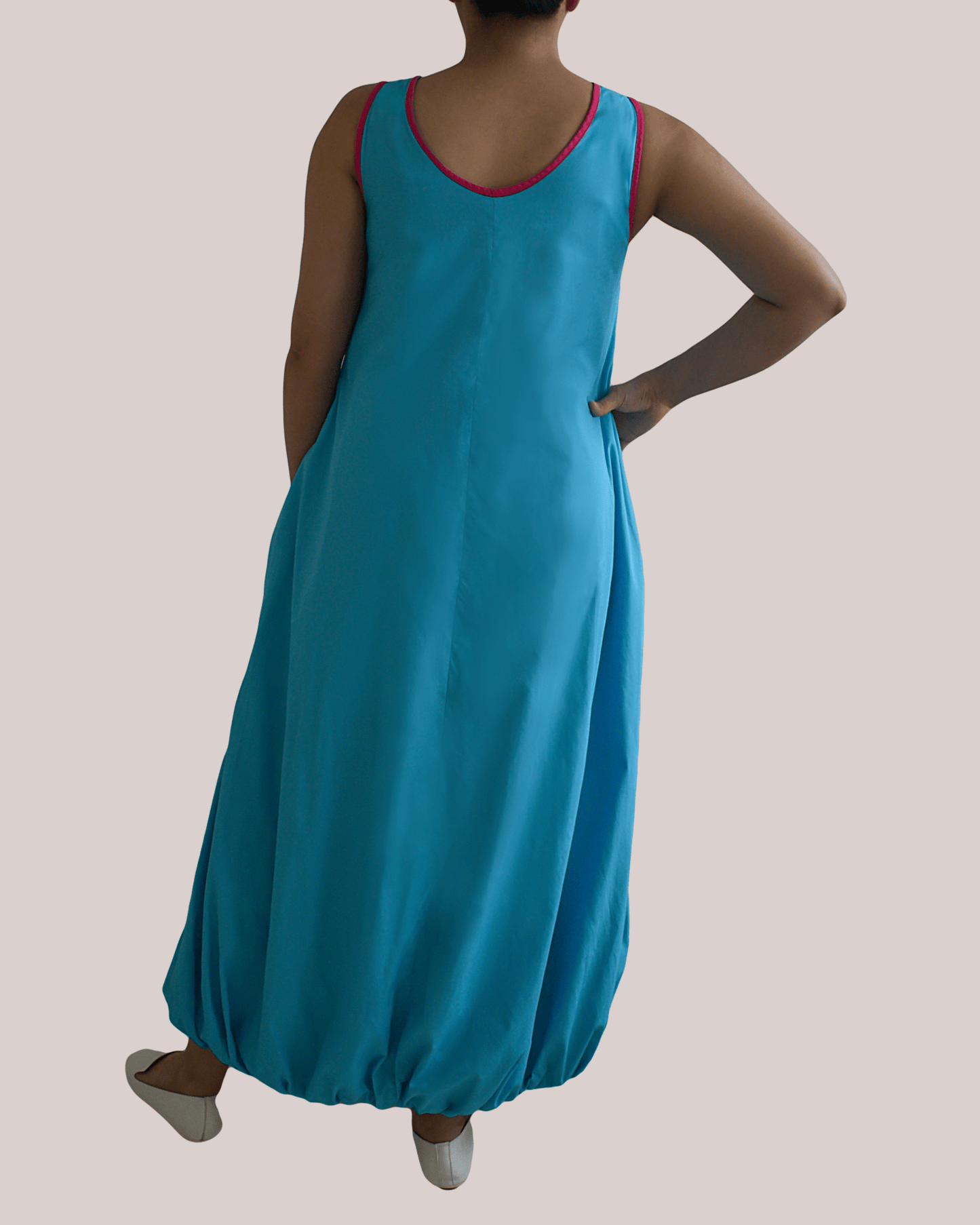 Two-Side Couture Sleeveless reversible dress - Anyatwo