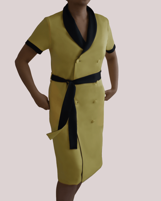 Two-Side Couture Robe Dress - Anyatwo